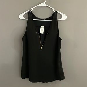 Express Blank Tank with Gold Hardware